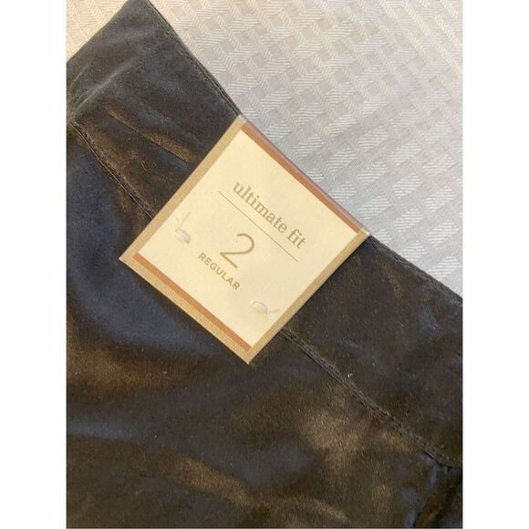 Chicos silk blend pants Ultimate Fit Casablanca cargo new size 2 Medium rn#79984 - Picture 7 of 8